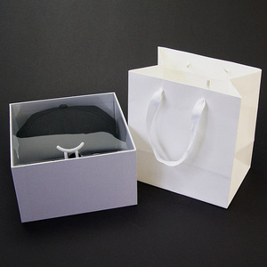 Wholesale Custom Collapsible Luxury Clear Plastic Window Hat Box Packaging Baseball Boxes For Hats