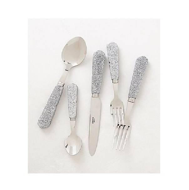 Highest Quality Metal Dinnerware Spoon Sets Handcrafted New Italian Style Silverware Tabletop Food Cutlery Set At Wholesale Cost