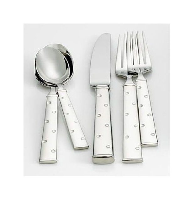 Highest Quality Metal Dinnerware Spoon Sets Handcrafted New Italian Style Silverware Tabletop Food Cutlery Set At Wholesale Cost