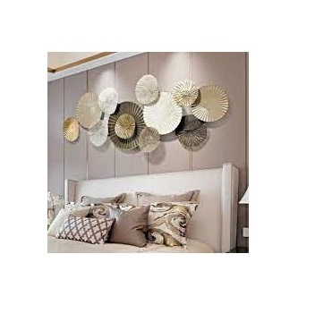 Creative Iron Wall hanging Metal Holiday Christmas home decor Luxury Wall Hanging Home Living room Wall Decoration