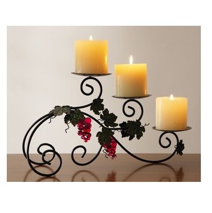 high quality candle holder American Creative Retro Iron Candle Holder For Home Wedding Romantic Decoration Candlestick