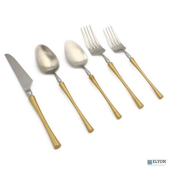 Wholesale Supplies Italian Hollowware Non Slip Easy Washable Flatware Sets Stainless Steel Cutlery Set At Reliable Prices