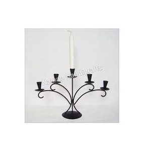 candle stand black iron metal hanging chandelier tealight candle stand holder Standing Black Candle Holder goodss