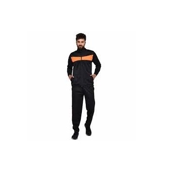 Mens Casual Track Suit Two Pieces Sets with Sweat Jacket and Pants Mature Man's Classic Autumn Sport Tracksuit