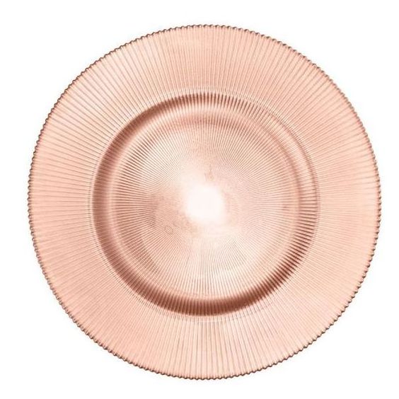 Hot Sale Copper Tone Classic Charger Plate Kitchen Supplies Factory Indian Handcrafted New Long Lasting Quality Charger Plate