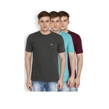 High Quality Custom Printing tshirt Blank 100% Combed Cotton Men T shirt Wholesale plain In Bulk T shirts for mens