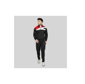 Mens Casual Track Suit Two Pieces Sets with Sweat Jacket and Pants Mature Man's Classic Autumn Sport Tracksuit