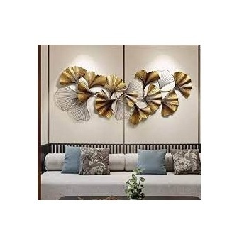 Creative Iron Wall hanging Metal Holiday Christmas home decor Luxury Wall Hanging Home Living room Wall Decoration