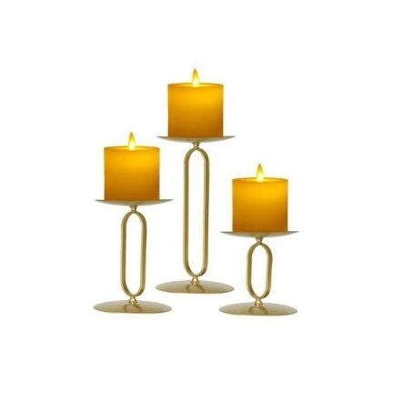 high quality candle holder American Creative Retro Iron Candle Holder For Home Wedding Romantic Decoration Candlestick