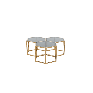 Modern Designed Marble Top Coffee Table With Gold Powder Coated Iron Leg Trendy Side Table coffee marble top dining table