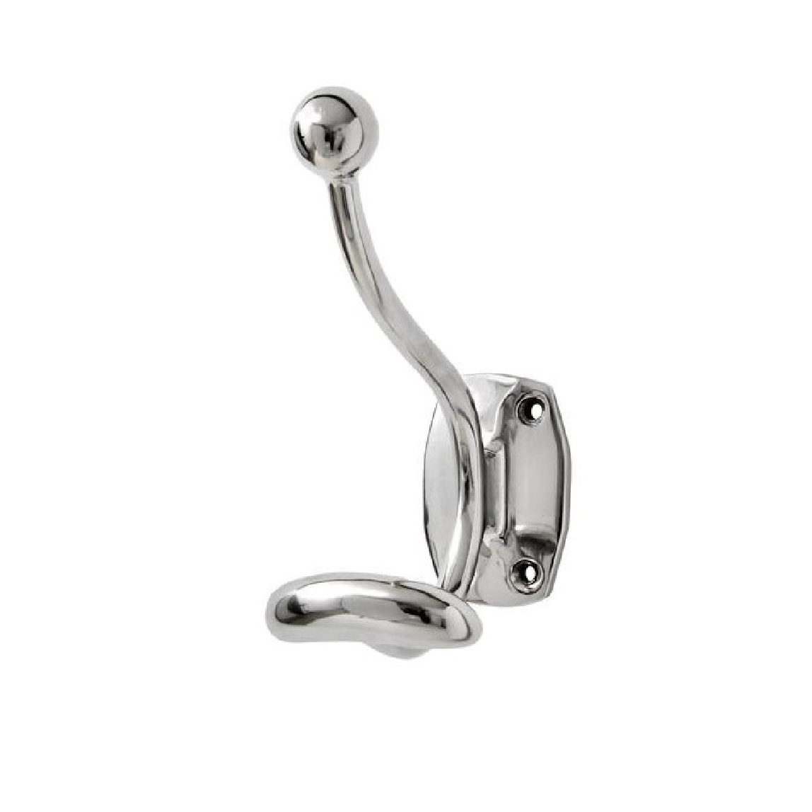 High Silver Coated Single Hook For Wall Personalized wall Hook For Office School Other Precious Outfit Holding Use Made In India