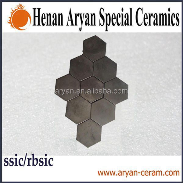 High density&hardness&temperature refractory pressureless sintered silicon carbide plates