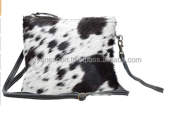 New Style  Animal Fur Leather Designer Cross Body Shoulder Bag Women Stylish Sling Bag