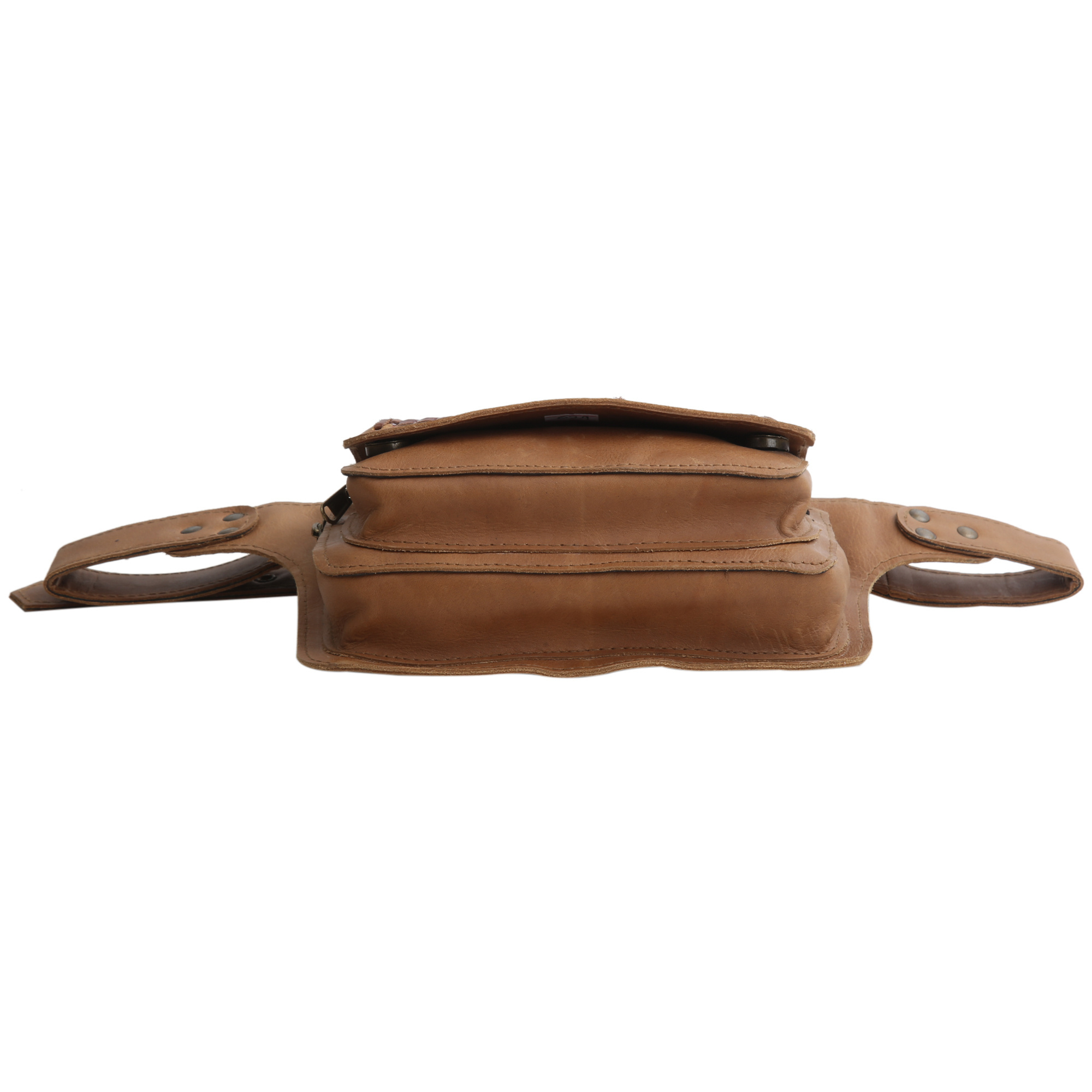 New Classic Handmade Real Suede Leather Waist Bag with Adjustable Belt Unique Western Festival Fanny Pack Hip Waist Thigh Bags