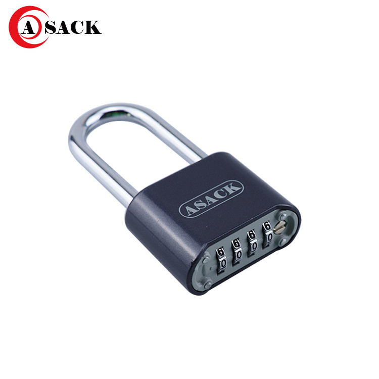 GYM Heavy Duty Custom Digital 4 Digit Code Safety Gym Lock Combination Padlock  4 Dial Combination Padlock Password