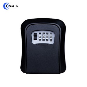 Portable lock box safe for key home waterproof anti-theft safe box digit car window key box holder Asack G2