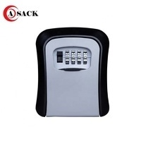 Portable lock box safe for key home waterproof anti-theft safe box digit car window key box holder Asack G2