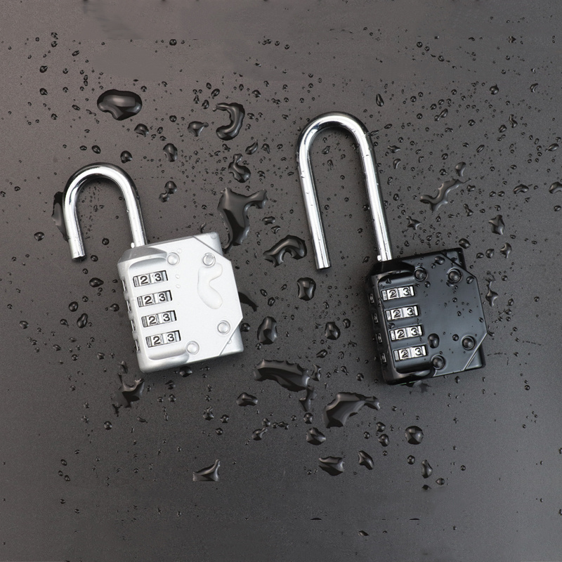 Padlock 4 Digit Combination Lock  for Gym Outdoor & School Locker, Fence, Case & Shed waterproof padlock