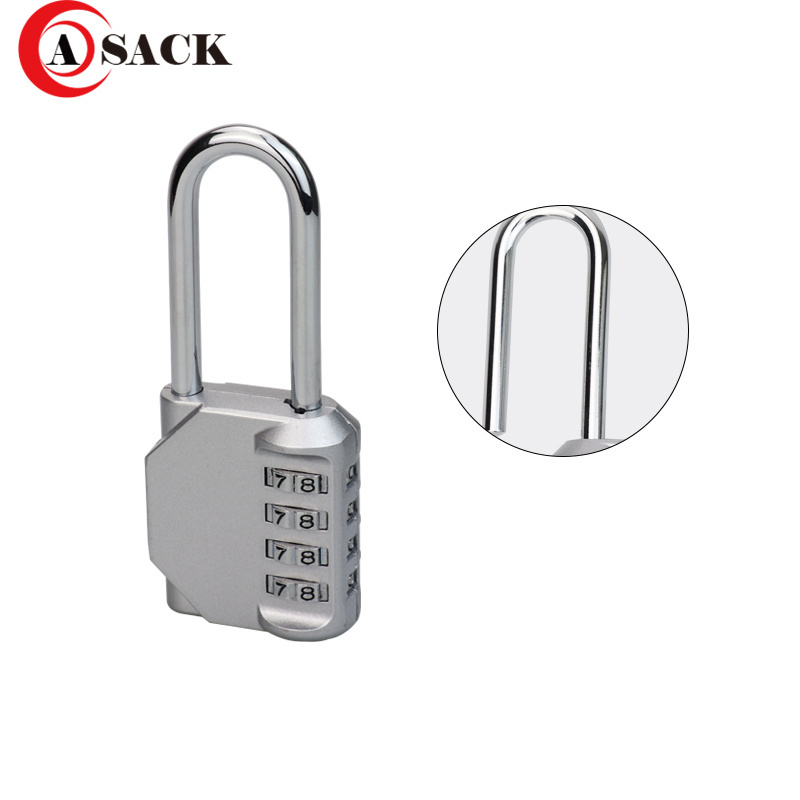 Padlock 4 Digit Combination Lock  for Gym Outdoor & School Locker, Fence, Case & Shed waterproof padlock