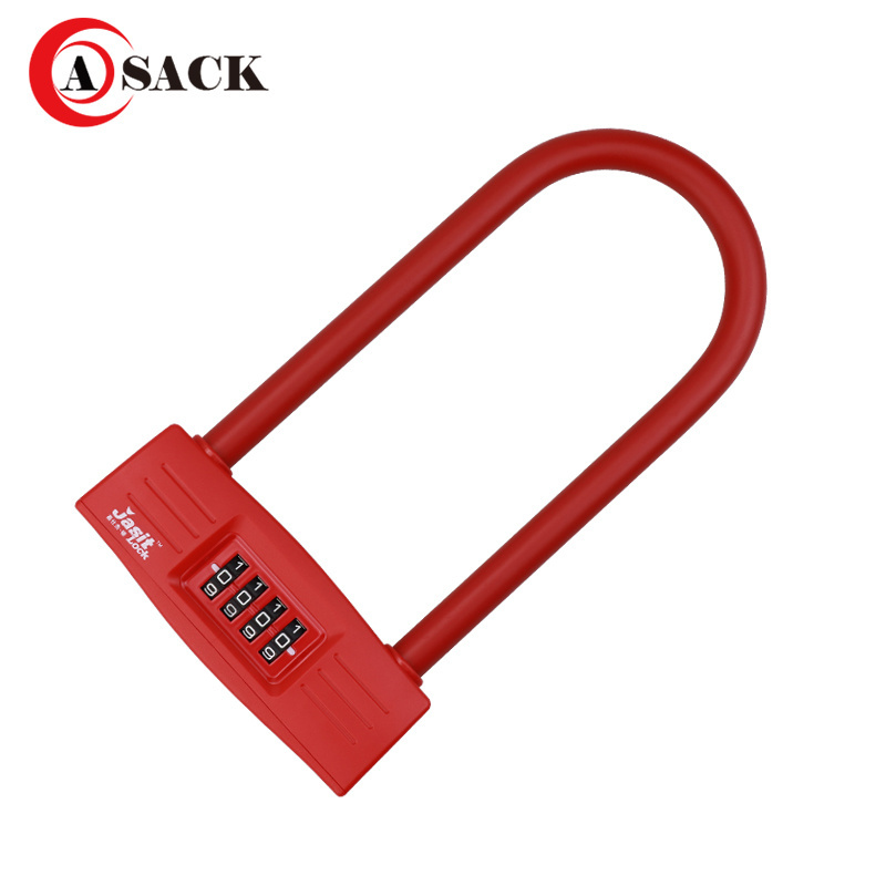 Bike Lock with Combination waterproof durable zinc alloy u lock