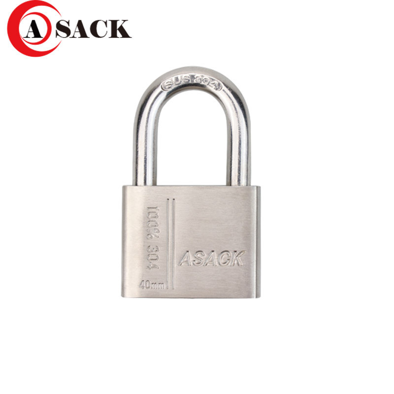 304 stainless steel padlock is waterproof and rust-proof, suitable for cabinets, dormitories and other models padlock