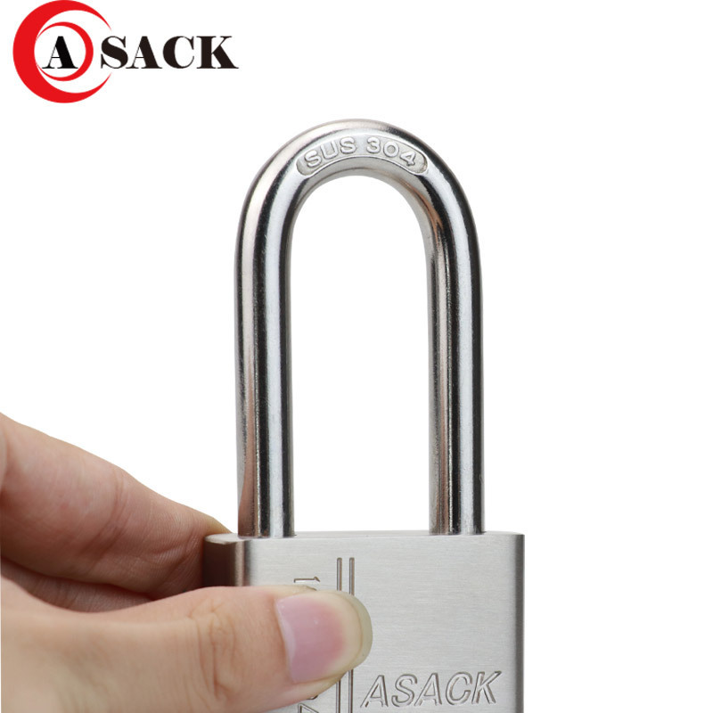 304 stainless steel padlock is waterproof and rust-proof, suitable for cabinets, dormitories and other models padlock