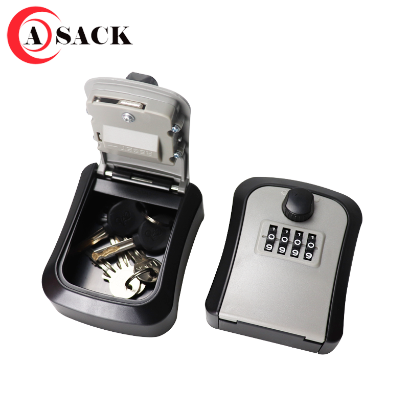 Asack G2-3 wholesale bulk real estate combination key box plastic wall safe keybox lockbox security safety realtor key lock box