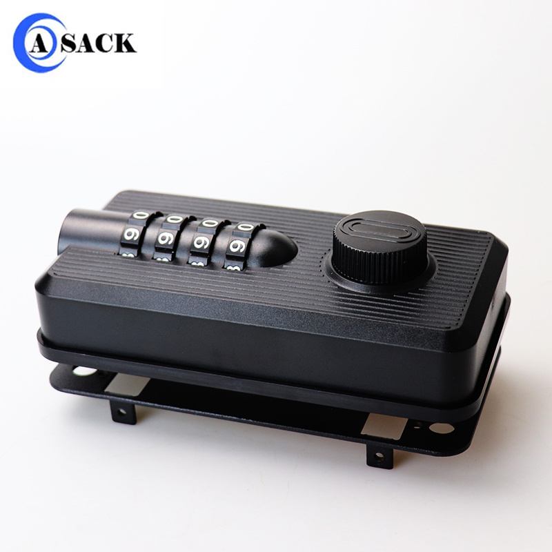 ASACK OEM Waterproof Combination 4 Digits Code Keyless Sliding Door Lock ABS Plastic Metal Factory Security Mechanical Door Lock