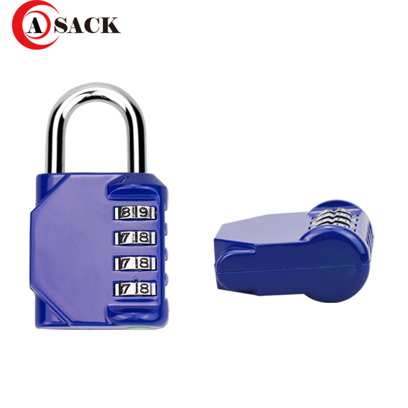 Combination Lock, 4 Digit Combination Padlock for School Gym Sports Locker, Fence, Toolbox, Case, Hasp Cabinet Storage