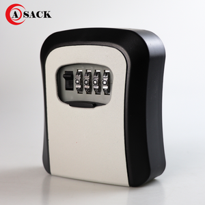 Asack G2 plastic combination key box plastic aluminum metal wall safe keybox lockbox security key lock box