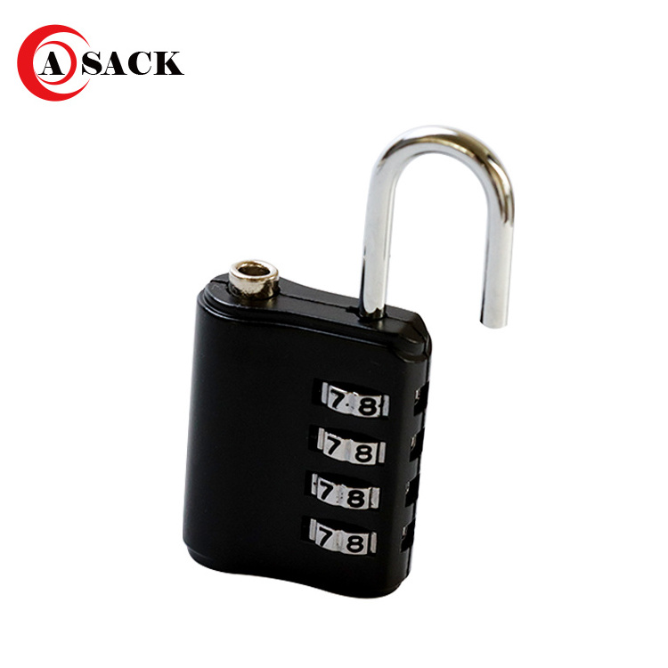 4 Digit Padlock 2 Pack Combination Lock with 2 Key for School Gym Locker, Sports Locker, Fence, Toolbox, Case, Hasp Storage