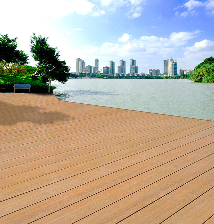 new product outdoor floor wpc deck waterproof good quality long lasting