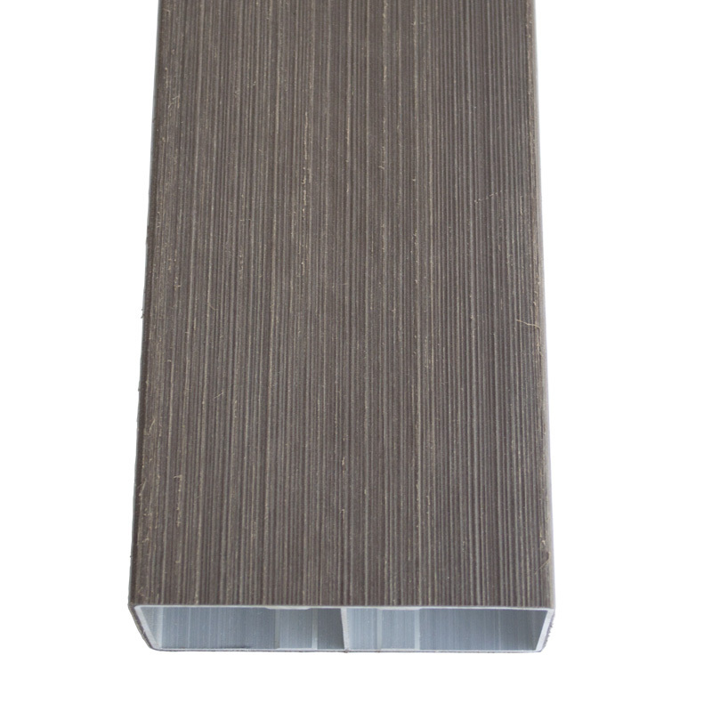 New  aluminum composite  co-extrusion 94*44MM  Wood Plastic Composite  post pillars   composite wall panel WPC Wall Cladding