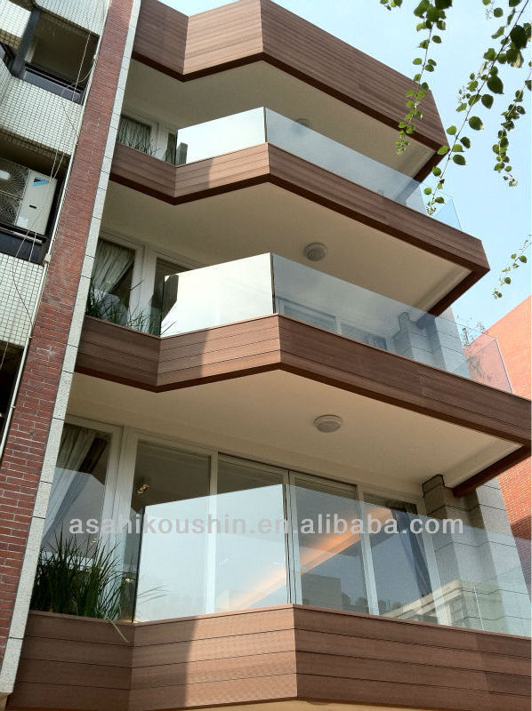 Wood Plastic Composite Wall Cladding Board with Natural Wood Texture