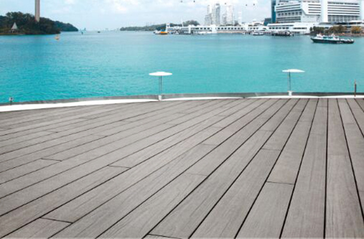 new product outdoor floor wpc deck waterproof good quality long lasting