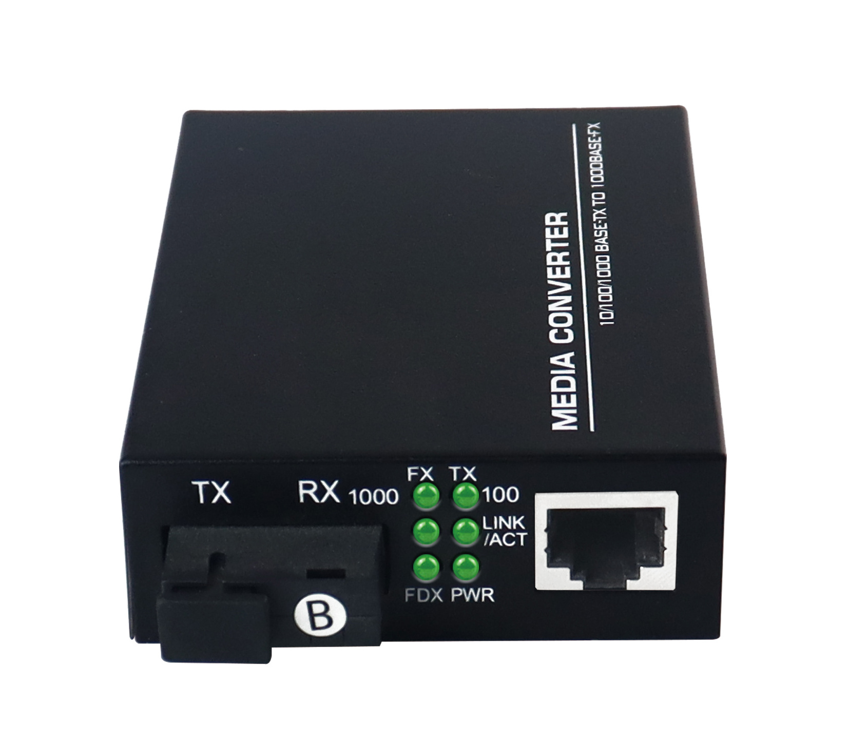 10/100 Single Fiber Fast Ethernet 1310/1550nm 20km Optical Media Converter