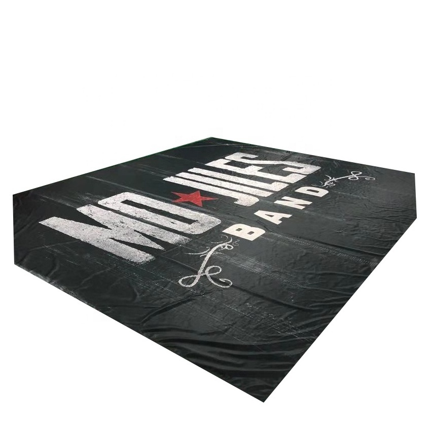 High resolution  Custom Band Stage Scrim Banners and Cloth  Backdrops