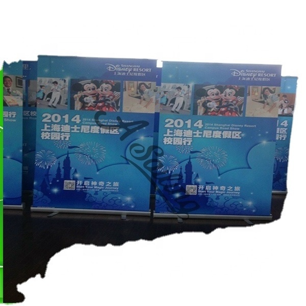 Custom made large size 100 x200 cm roll up stand digital banner/retractable roll up display signs