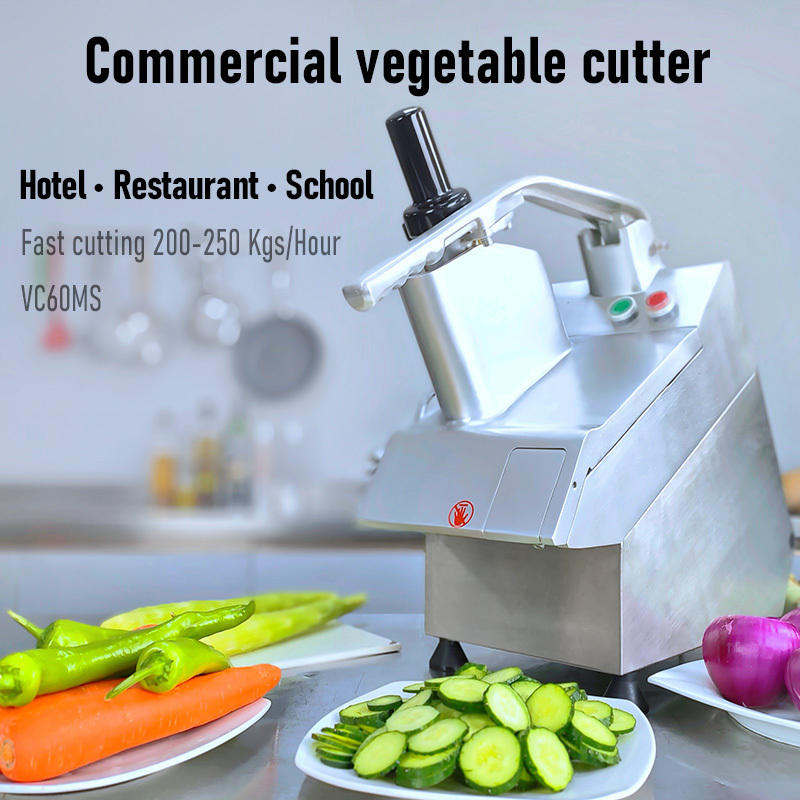 ASAKI hot sale Stainless steel food processor the commercial Multi-Purpose electric Vegetable Cutter Machine