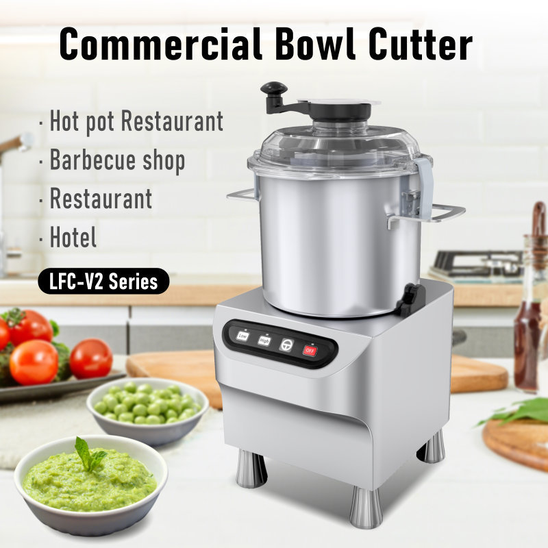 ASAKI factory price electric big power commercial multi-function Meat Vegetable bowl cutter food chopper