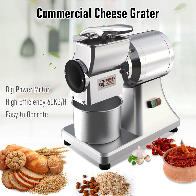 ASAKI Manufacturer Bread Crumb Grinder Crusher cheese grater machine Pizza Cheese Grater Machine electric cheese grater