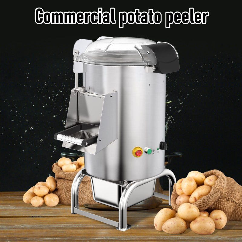 ASAKI  factory price 18L large capacity electric high power automatic commercial carrot peeler potato peeler