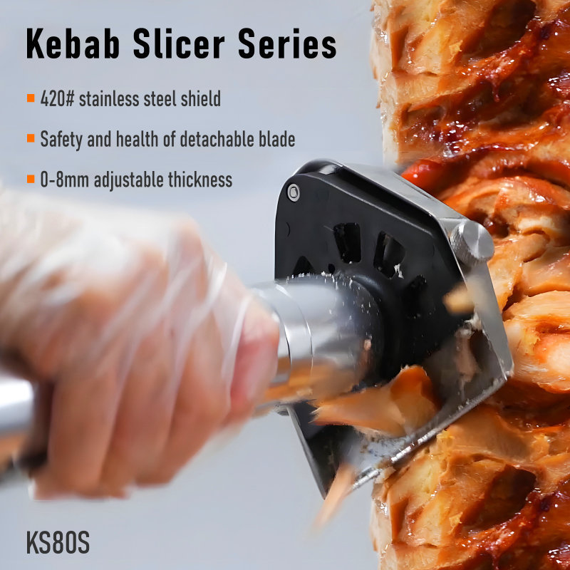 ASAKI new style Stainless steel electric doner cutter Turkey Shawarma slicer kebab slicer machine