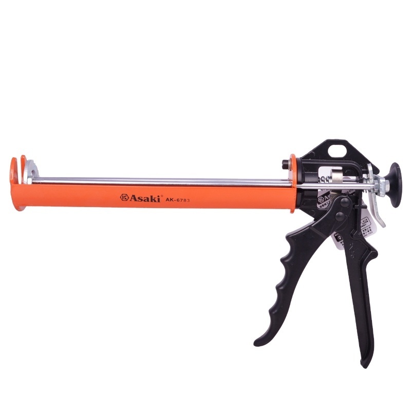 Professional heavy duty silicone plastic caulking gun 9 inch