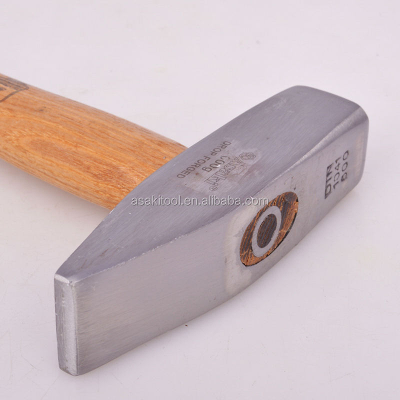 Machinist Hammers With Soft Grip Wooden Handle