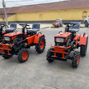 New design hot sale Mini Tractor 12hp 15hp 18hp 20hp 22hp 25hp mini tractor power tiller four wheel tractor with cultivator