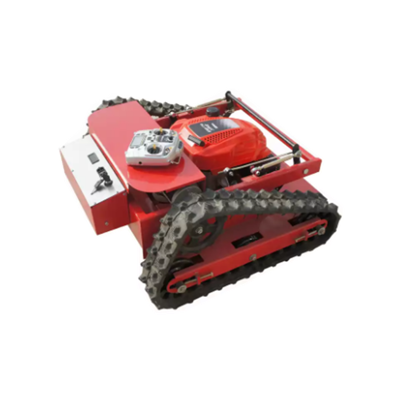 Grass Cutting Machine Crawler Brush Cutters for Agriculture Electric Remote Control AI Robot Lawn Mower