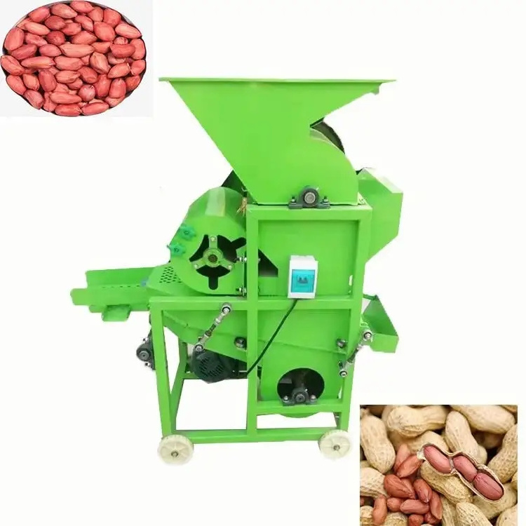 Automatic Peanut Shelling Machine Peanut Hulling Mini Peanut Sheller Machine