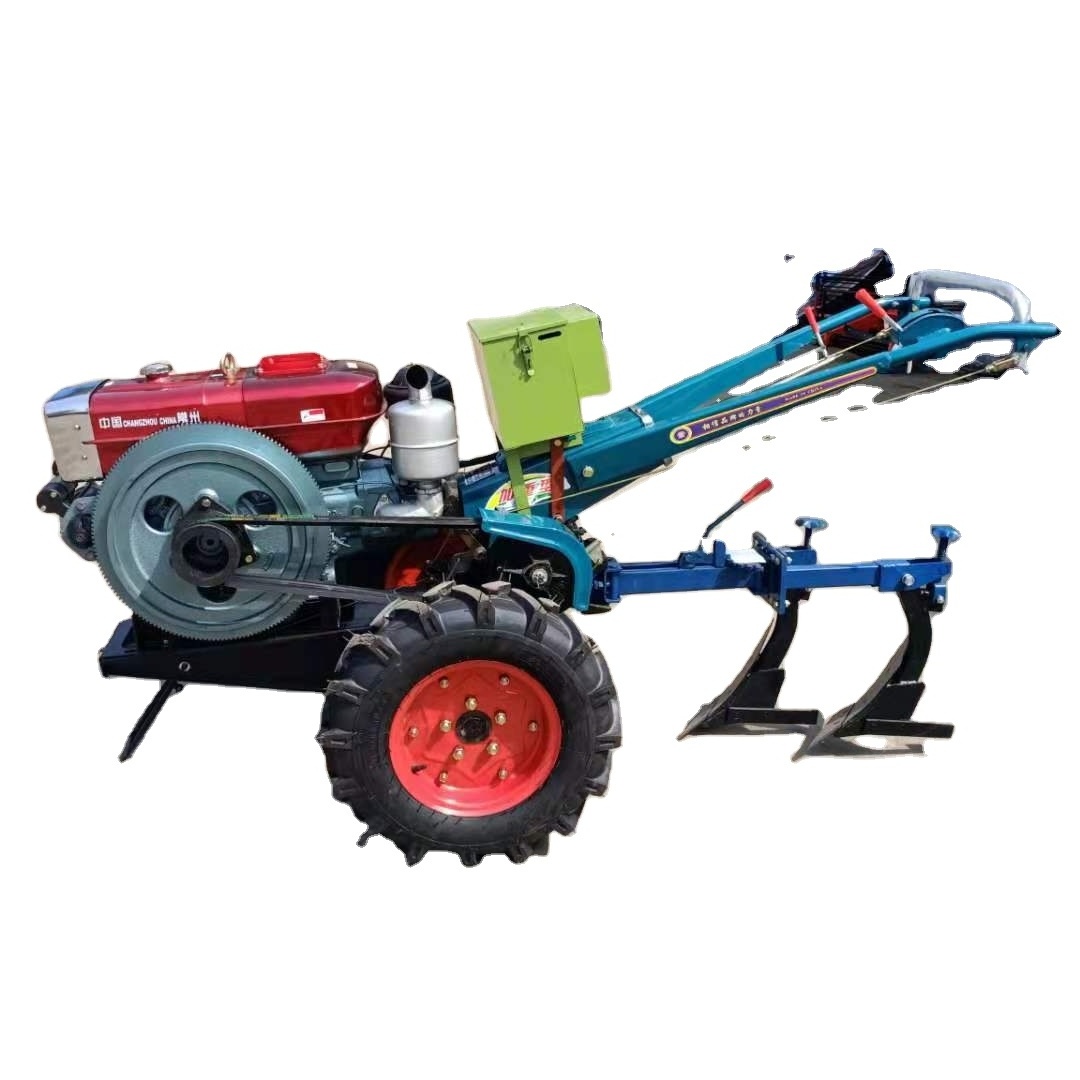 Whole sale Walking Tractor 8hp 12hp 15hp 18hp 20hp 22hp Diesel Engine Power 2 Wheel Walking Tractor