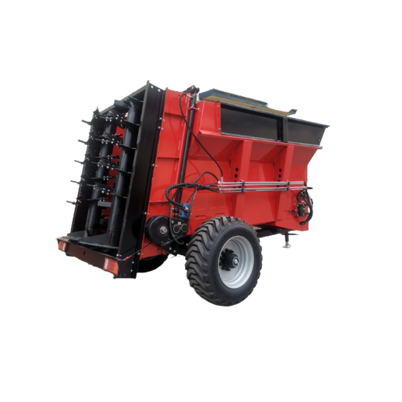 2.5 tons Multifunctional Tumbril Fertilizer Sand Salt Spreader Dung Cart Manure Cart Spreader for Tractor